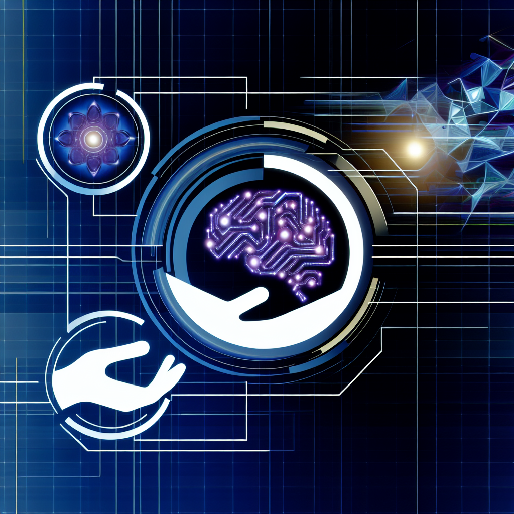 artificial intelligence retrieval augmented generation technology concept Style direction: professional and clean.